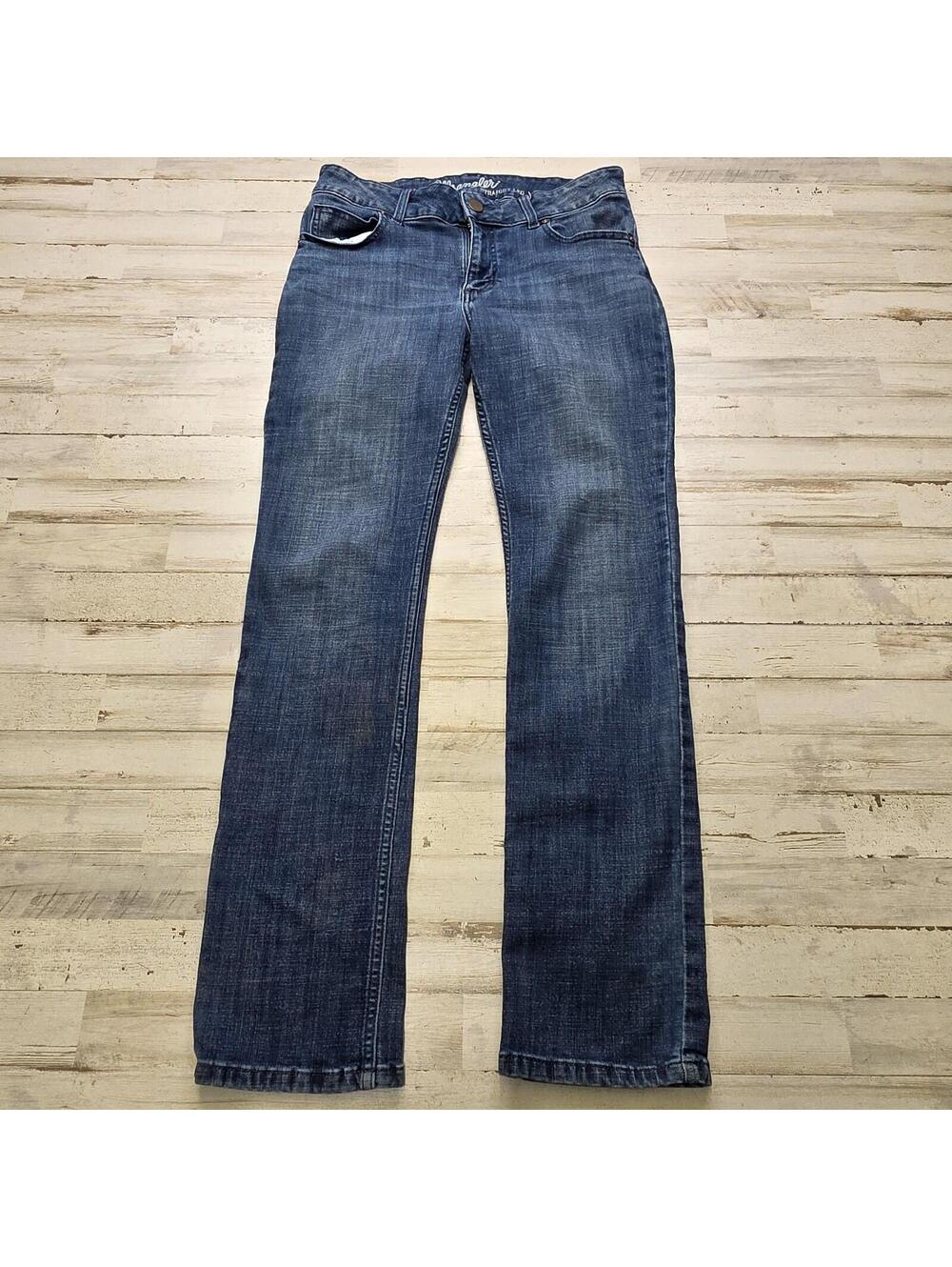 Wrangler Women's Straight Leg Western Denim Stretch Jeans 9/10x32 Fits 29x30.5 - Picture 3 of 10
